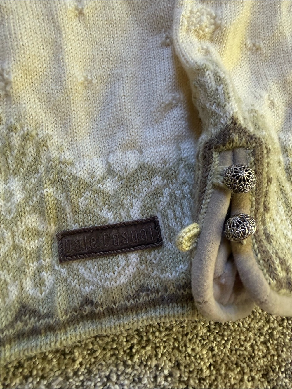 Dale of Norway paisley patterned sweater - Picture 3 of 7